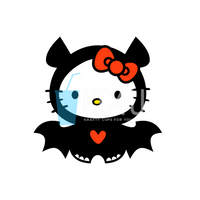 Bat Kitty Decal