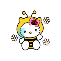 Bee Kitty Decal