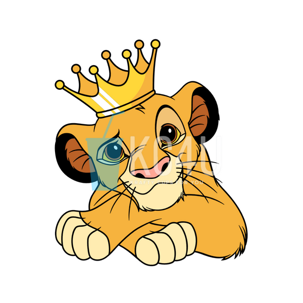 Crown Lion Decal