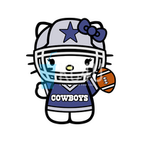 DL Helmet Kitty Decal