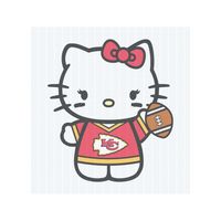 KC Football Kitty DTF