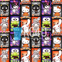 Kawaii Halloween Vinyl Sheet