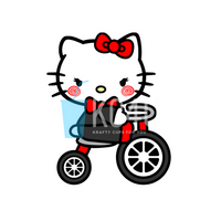 Kitty Jigsaw Decal