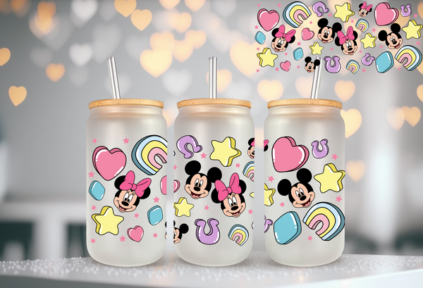 Magical Friends Marshmallows UV DTF Can Wrap