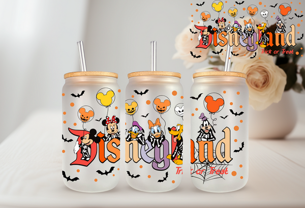 Pastel Halloween UV DTF Cup Wrap