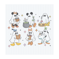 Mouse & Friends Ghosts DTF