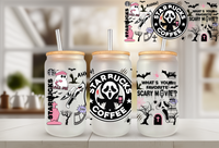 Scream Coffee UV DTF Can Wrap