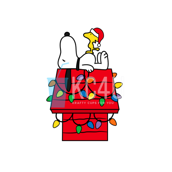 Xmas Peanuts Decal