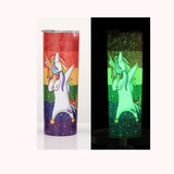 20oz Matte Glow in the Dark Sublimation Tumbler