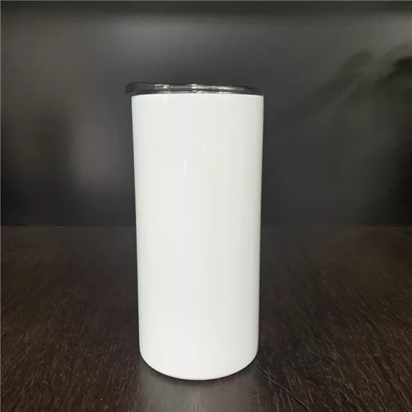 16oz White Shimmer Sublimation Glass Can – Krafty Cups 4 U