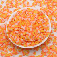 Candy Corn Polymer Clay 2oz