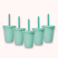 16oz Teal Set of 5