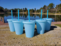 16oz Baby Blue Set of 5