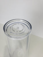 24oz Double Wall Clear Tumbler