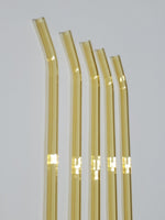 16oz Glass Straws Set of 5