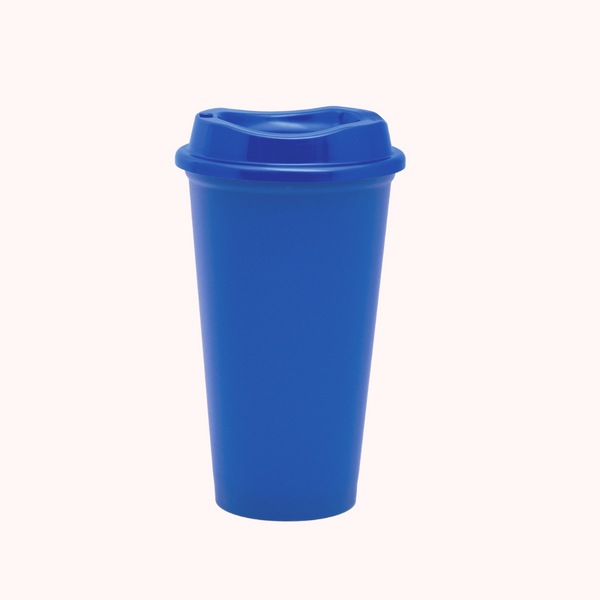 Blue Hot Cup