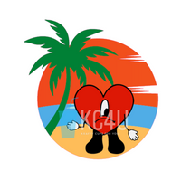 BB Verano Beach Decal