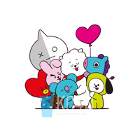 BT21 Friends Decal