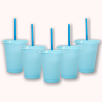 16oz Baby Blue Set of 5