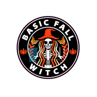 Basic Fall Witch Decal