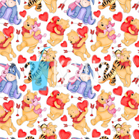 Bear & Friends Love Vinyl Sheet