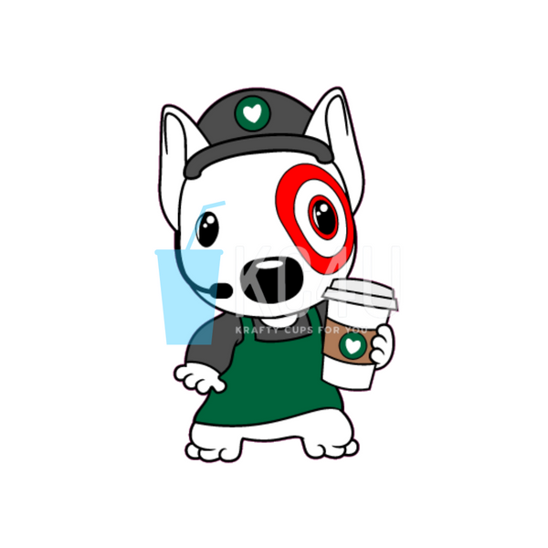 Bullseye Barista Decal