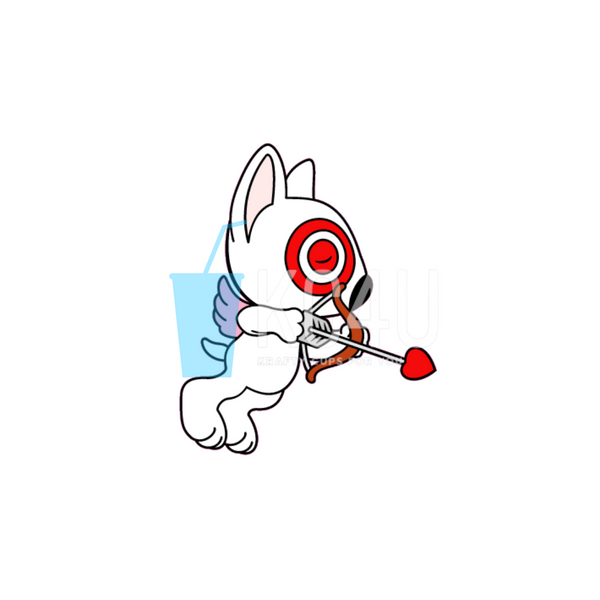 Bullseye Cupid Decal