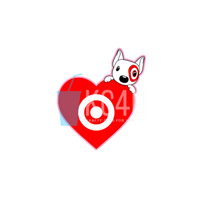 Bullseye Love Decal