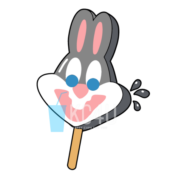 Bunny Popsicle Decal