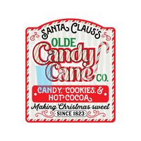 Candy Cane Co Decal