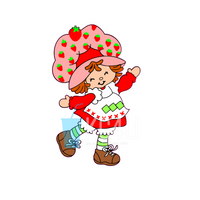 Happy Strawberry SC Decal