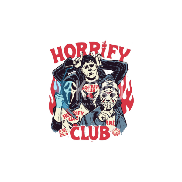 Horrify Club Decal