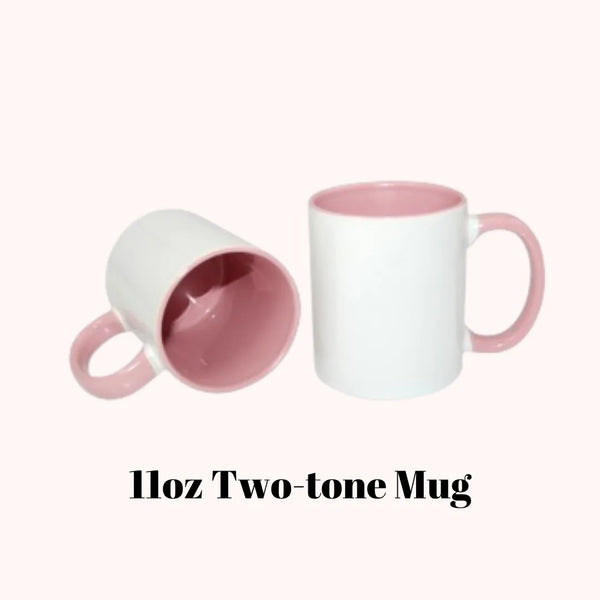 11oz Two-Tone Sublimation Ceramic Mug