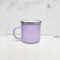 Lilac Sublimation Enamel Mug