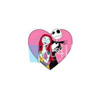 Jack & Sally Love Decal