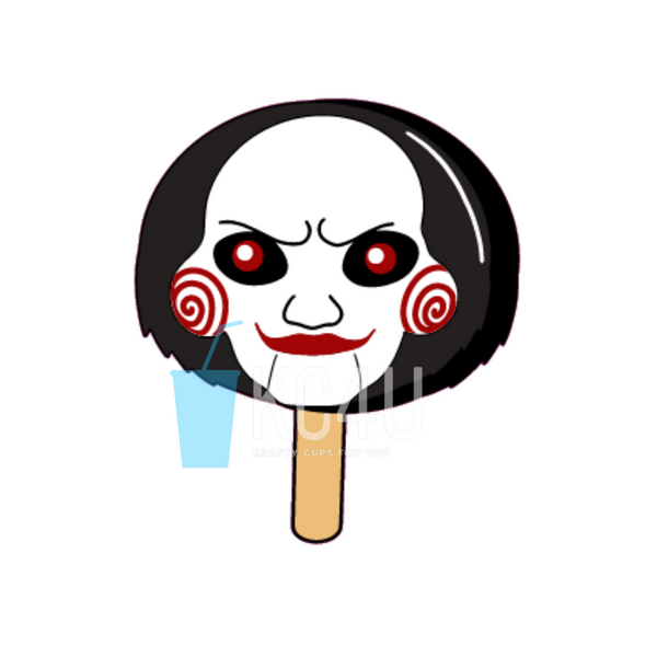 Jigsaw Popsicle Decal