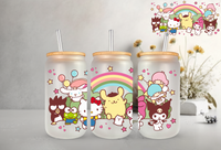 Kawaii Rainbow Friends Sublimation Can Wrap