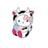 Kitty Cow Decal