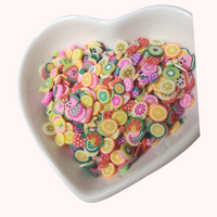 Mixed Fruits Polymer Clay 2oz