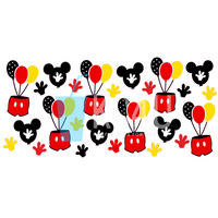 Mouse Balloons Sublimation Can Wrap