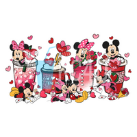 Mouse Love Sublimation Can Wrap