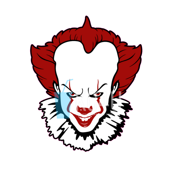 Evil Clown Decal