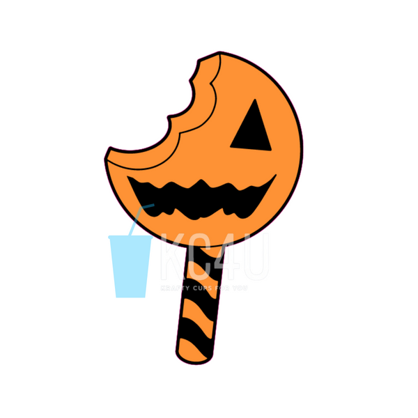 Pumpkin Popsicle Decal