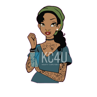 Punk Tiana Decal