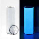 20oz Matte Glow in the Dark Sublimation Tumbler