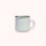 White Sublimation Enamel Mug