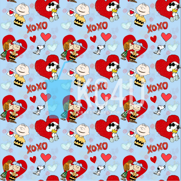 Valentine Snoop Vinyl Sheet