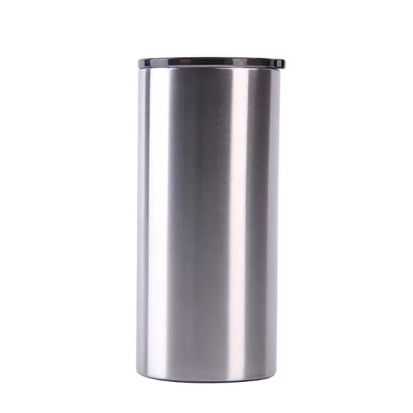 Craft Express 4 Pack 22oz Stainless Steel Tumbler with Ringneck Grip